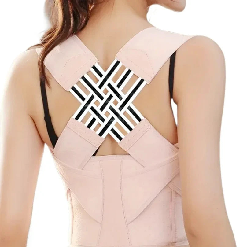 Posture Corrector Brace – Adjustable Back & Shoulder Support for Men & Women